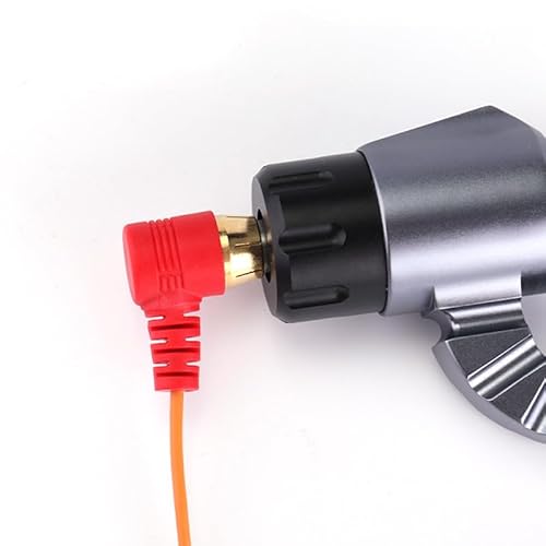 OTBK 6ft Tattoo Clip Cable, Cable 6.35mm to RCA Connector Silicone Tattoo Clip Cable Cable for Tattoo Pen, Rotary Tattoo Machine