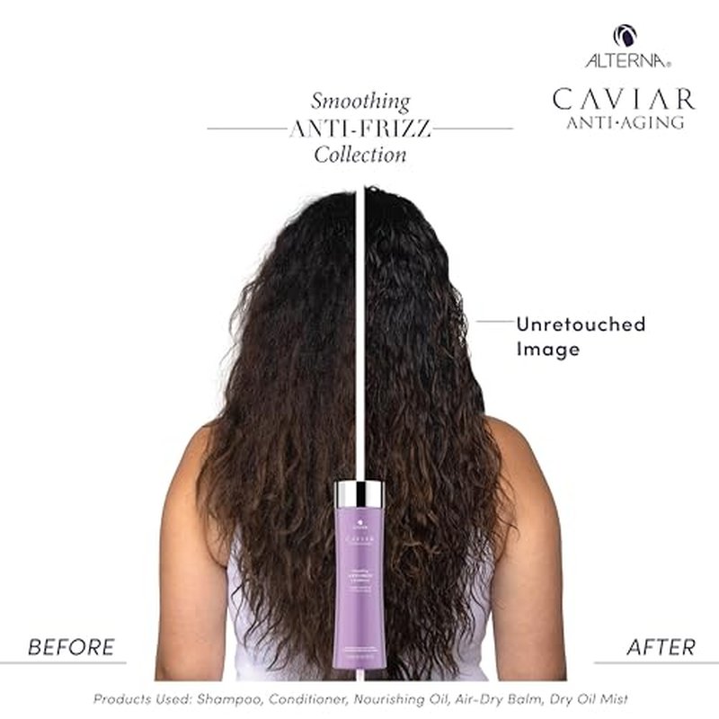 CAVIAR Anti-Aging Smoothing Anti-Frizz Conditioner| For Medium, Thick Hair | Smooths Hair, Tames Frizz | Sulfate Free