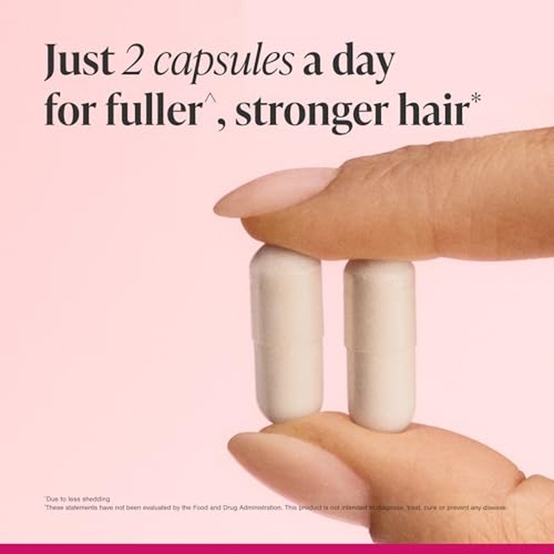 Viviscal 4D Hair Growth Cycle Supplements for Women for Full, Strong, and Healthy Hair; Made with Keratin, Vitamin A, Biotin, Zinc, 30 Day Supply, 60 Count