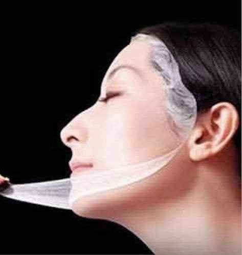 MyM Advanced Collagen Peptide Silk Mask Hydrating Soothing Cooling Healing Post-Treatment Post-rolling Reduce Redness and Stinging Feeling