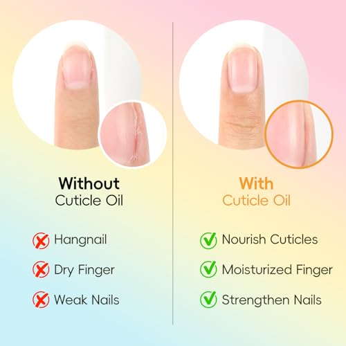 COSCELIA 16 pcs Cuticle Oil Pens Bulk for Nails Cuticle Revitalizer Oil Pens Set Nail Care Nourishment Treatment Moisturized Repair Pen Manicure Tools for Gel Nails