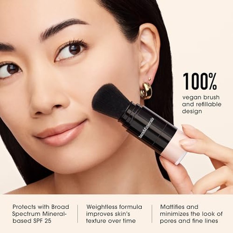 bareMinerals Mineral Veil Translucent Loose Setting Powder, Weightless Blurring, Baking & Finishing Face Powder, Pore Minimizer, Extends Makeup Wear, Talc-Free, Vegan