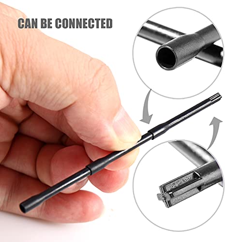 Ink Mixer Tattoo Pigment Mixer Machine with 100Pcs Mixing Sticks Eyebrow Color Makeup Tattoo Ink Pigment Black Electric Agitator Machine for Microblading Tattooing Supplies Tattoo Supply Tool