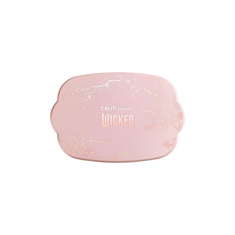 r.e.m. beauty by Ariana Grande Wicked: For Good | Cherry Blossom Blush Palette | Pink | Blendable, Creamy Formula Blurs and Perfects Skin | Blendable, Creamy Formula | 3 Shades