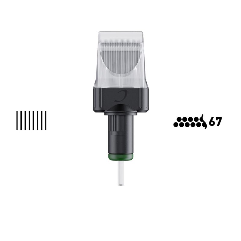 Cheyenne Tattoo Cartridges - Magnum 0.25 Safety Cartridges - 10 Stück (55-Magnum 0.25 lt)