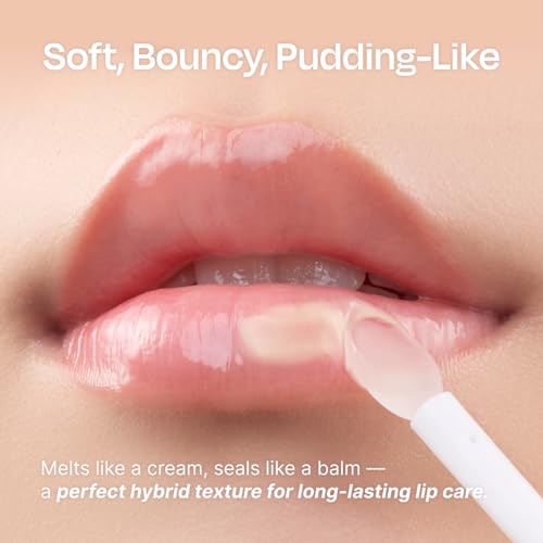 Celladix Overnight Lip Plumping Mask with Banana PDRN ? Pudding-Like Melting Balm Texture, Vanilla Scent ? Hydrating & Mild Plumping Treatment for Kissable Lips with Honey & Collagen, 0.5 Fl oz