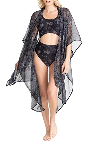 RACHEL Rachel Roy Women's Standard High Low Kimono, Multi