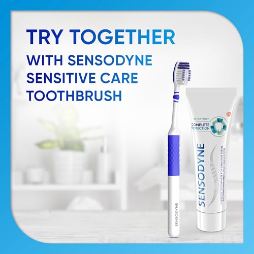 Sensodyne Complete Protection Sensitive Toothpaste For Gingivitis, Sensitive Teeth Treatment, Extra Fresh - 3.4 Ounces (Pack of 2)