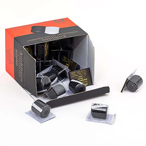 Ambition 25pcs Tattoo Grip Cover Silicone - Disposable Tattoo Pen Grip Cover for Rotary Tattoo Machine