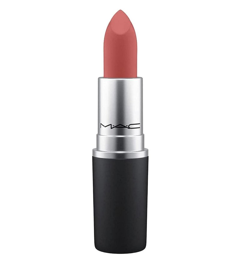 MAC "Stay Curious" Lipstick - Powder Kiss Lipstick, Full Size, Full in Box