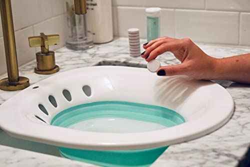 Sitz Bath Salt Tablets for Postpartum Care | Postpartum Essentials Pack of 10 Sitz Bath for Postpartum Care|Postpartum and Hemorrhoids Recovery | Natural Salts & Minerals Postpartum Bath Soak (2 Pack)