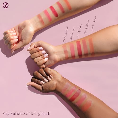 Rare Beauty stay Vulnerable Melting Cream Blush-Nearly Mauve