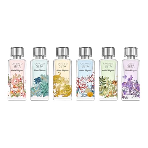 FERRAGAMO Cieli Di Seta Eau de Parfum, Genderless Perfume Spray, 3.4 Fl. Oz.