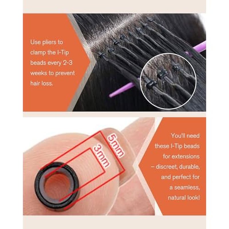Sunny Hair I Tip Hair Extensions Human Hair 28inch Itip Human Extensions Jet Black Fusion Hair Extensions Heat-Stylable Itip Extensions Invisible Stick Tips Hair Extensions Natural 50g
