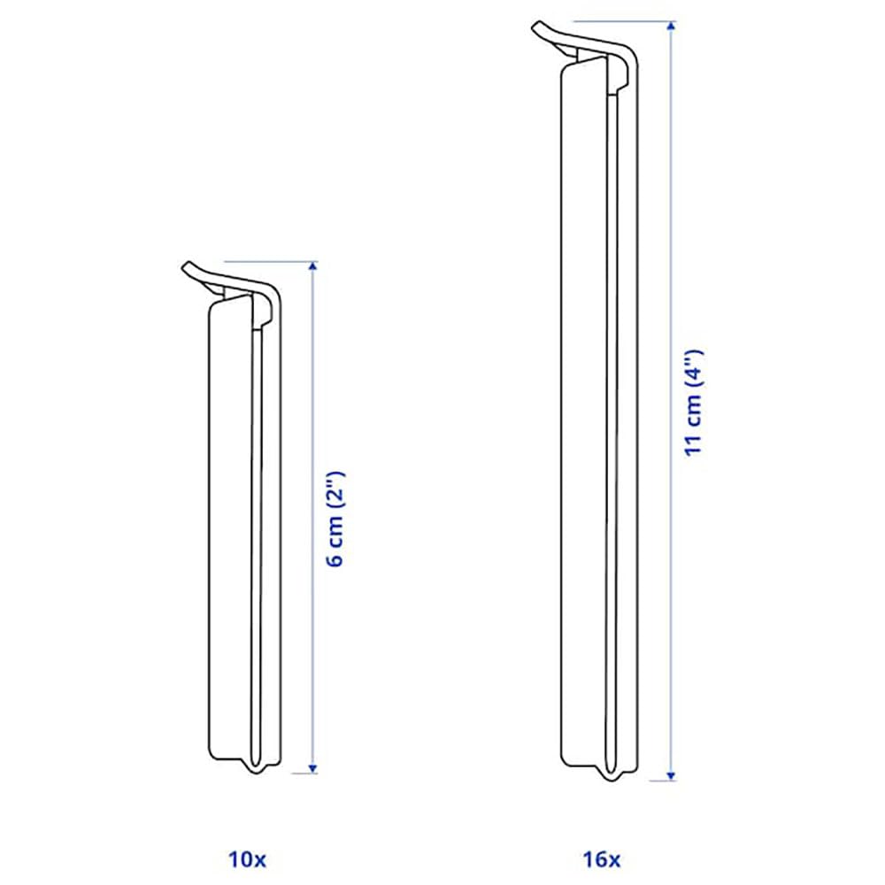 Ikea Bevara Sealing Clip Multicolor, IKEA-Bevara-Clip-Multicolor-1pk