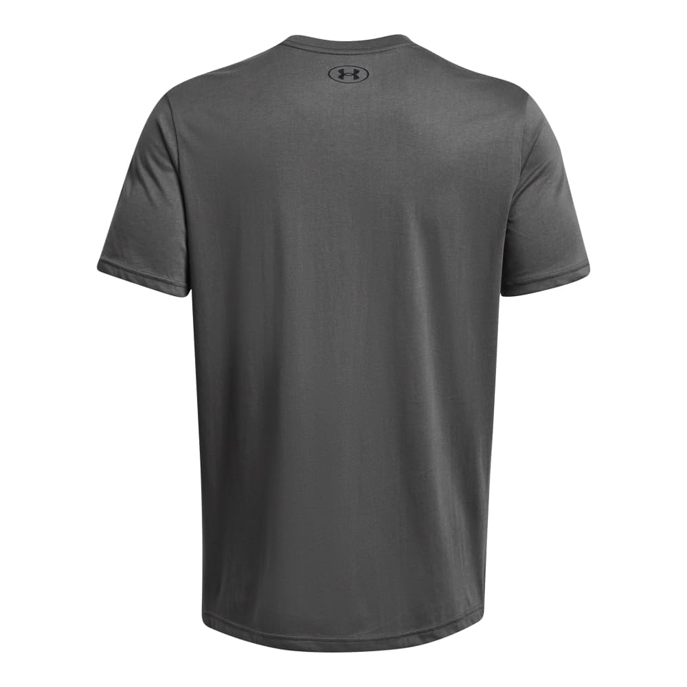 Under Armour Men's Stacked Logo Fill T-Shirt, (025) Castlerock / / Black, XX-Large