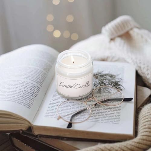 Small Glass Jars with Lids, 4 oz Glass Jars with Plastic Woodgrain Lids & Inner Liners, Reusable Travel Cosmetic Containers for Creams, Makeup, Lotion, Spice- 2 pack