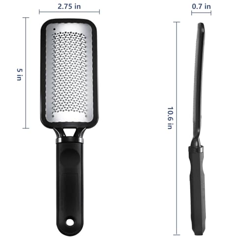 Foot File Callus Remover Foot Rasp Pedicure Scrubber Tool for Feet Care Stainless Scraper Cracked Dead Skin Remover