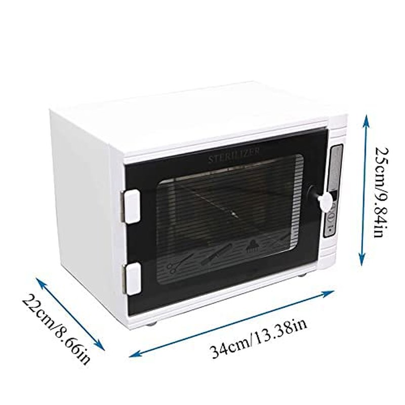 12L UV Sterilizer Nail Tools Cleaner Multi-purpose Towel Cleaner Cabinet Towel Cleaning Machine Nails Art Tool Equipment for Nail Spa Hall Hair Salon Household