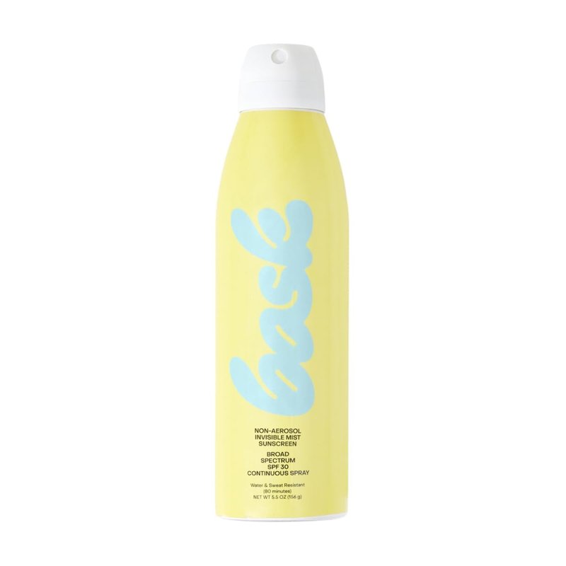 Bask SPF 30 Sunscreen Spray - Non-Aerosol, Broad Spectrum UVA/UVB Protection, Dermatologist Recommended, Moisturizing, Lightweight & Non-Greasy, 5.5 oz (Value Pack of 3)