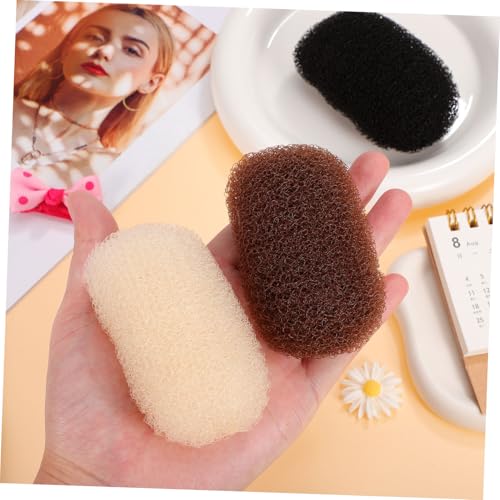 3Pcs 60s Hair Bump Clips for Women Root Clips for Curly Volume Styling Tools Invisible Pads for Fluffy Updos Slip Texture Bump It Hair Accessory