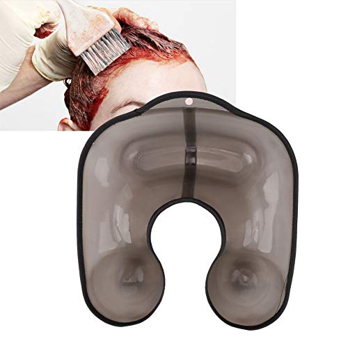 Hair Neck Tray, Prevent Liquid Dripping Hair Perm Neck Tray for Salon(Black)