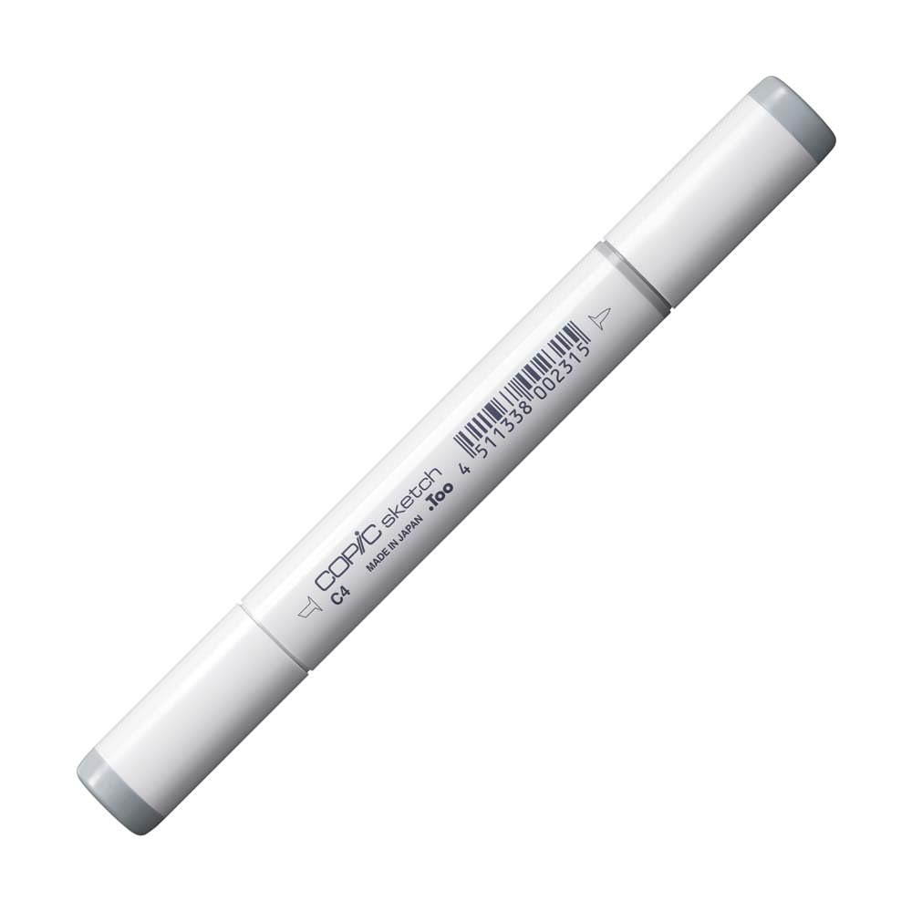 Copic Markers C4-Sketch, Cool Gray, 1 Count (Pack of 1)