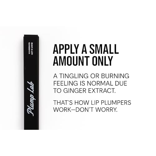 Plump Lab Lip Plumper Lip Gloss Clear & Hydrating Plumping Lip Treatment Volumizing Lips