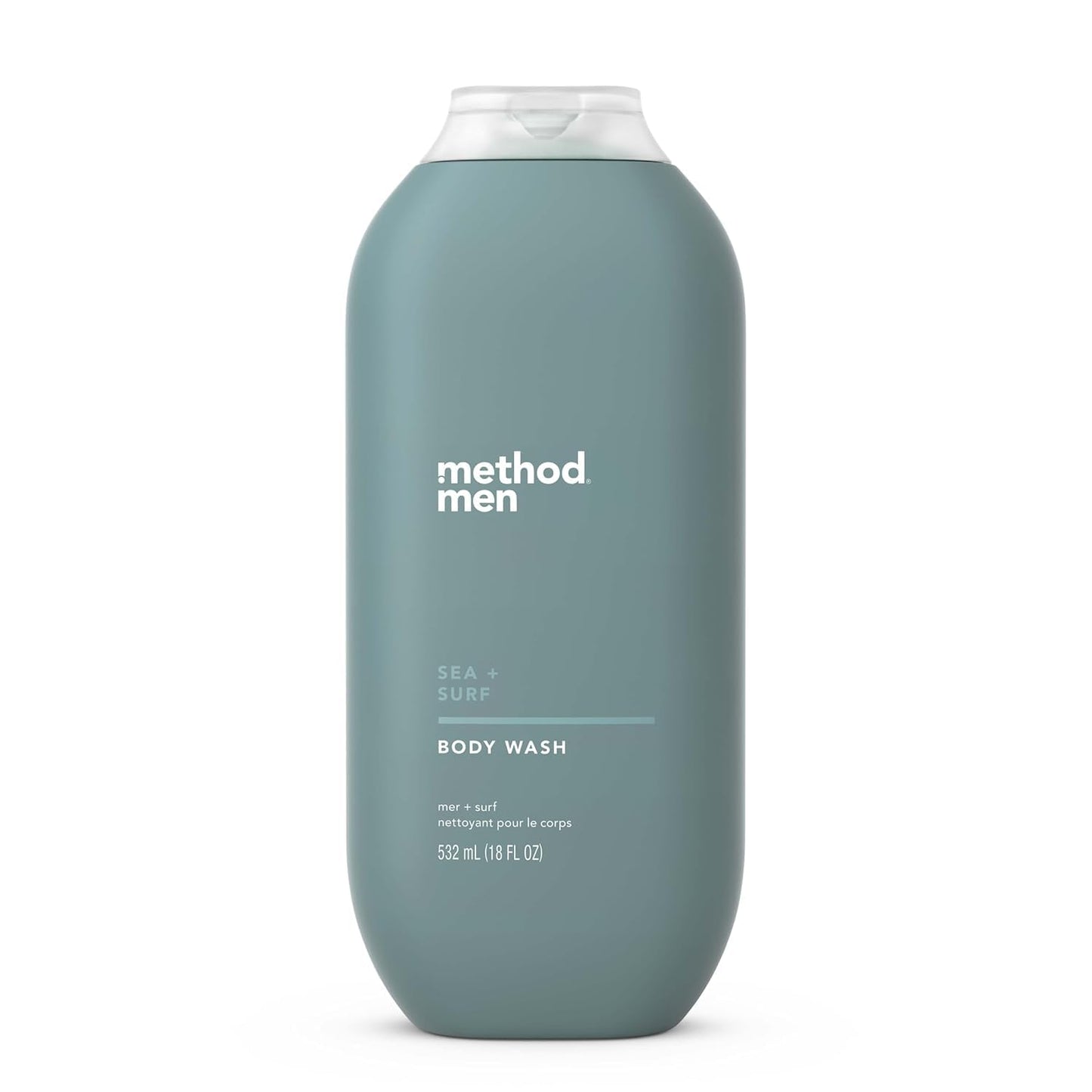 Method Men Body Wash, Juniper + Sage, Paraben and Phthalate Free, 18 fl oz (Pack of 1)