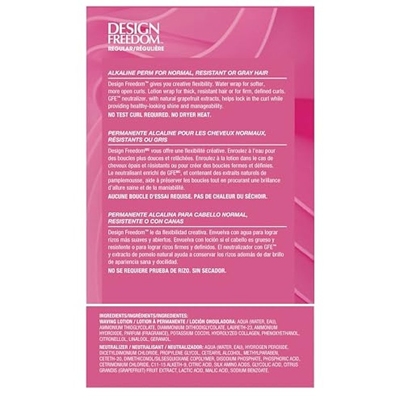 Design Freedom Regular Perm (Pack of 6)
