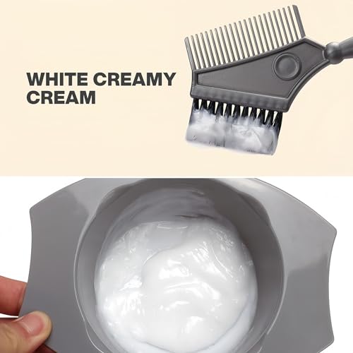 Bremod Performance Hair Straightening Rebonding Cream Cocoa Butter Hydrolyzed Keratin Hair Treatment Hair Straightener Cream for Straighter Shinier and Healthier Hair, All Hair Types 2*16.9Fl Oz