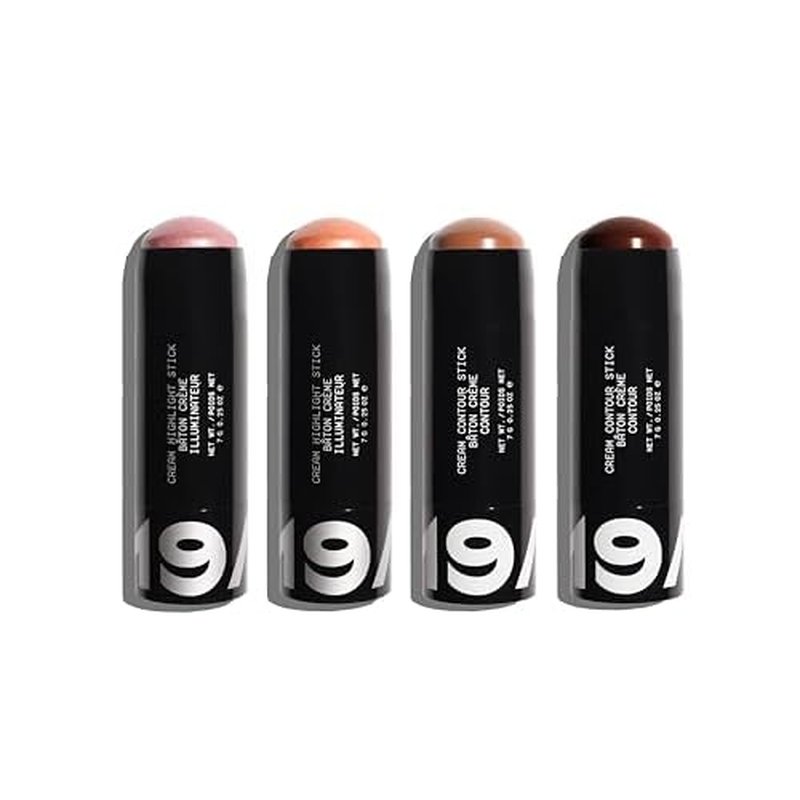 19/99 Cream Highlight Stick All-Over Face Highlight | Cruelty-Free, Vegan, Responsible Beauty (Perla)