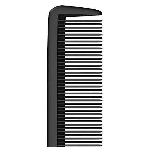 Hair Cutting Comb (2 Pack) - Professional 8.75¡± Black Carbon Fiber Anti Static Chemical And Heat Resistant Hair Combs For All Hair Types For Men And Women - By Bardeau Essentials