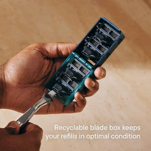 Harry's Original Razor Blades for Men - 10 Count - Premium Razor Blade Refill Cartridges - German Engineered