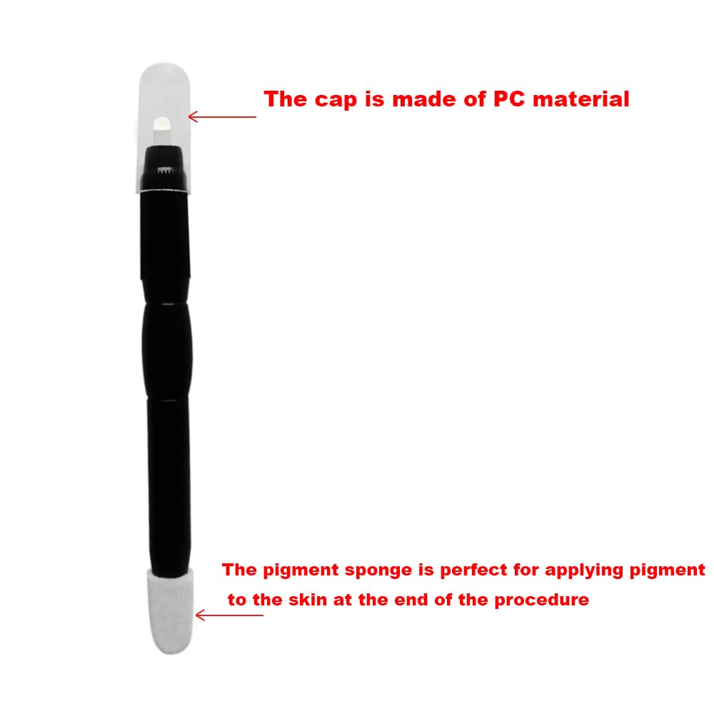 ZUSING Very Sharp Disposable Microblading Pens 18U With Pigment Brush