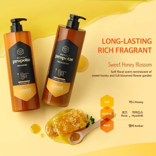 Kerasys Royal Propolis Original Repair 33.8 fl oz / 1L (Treatment, 2-Pack)