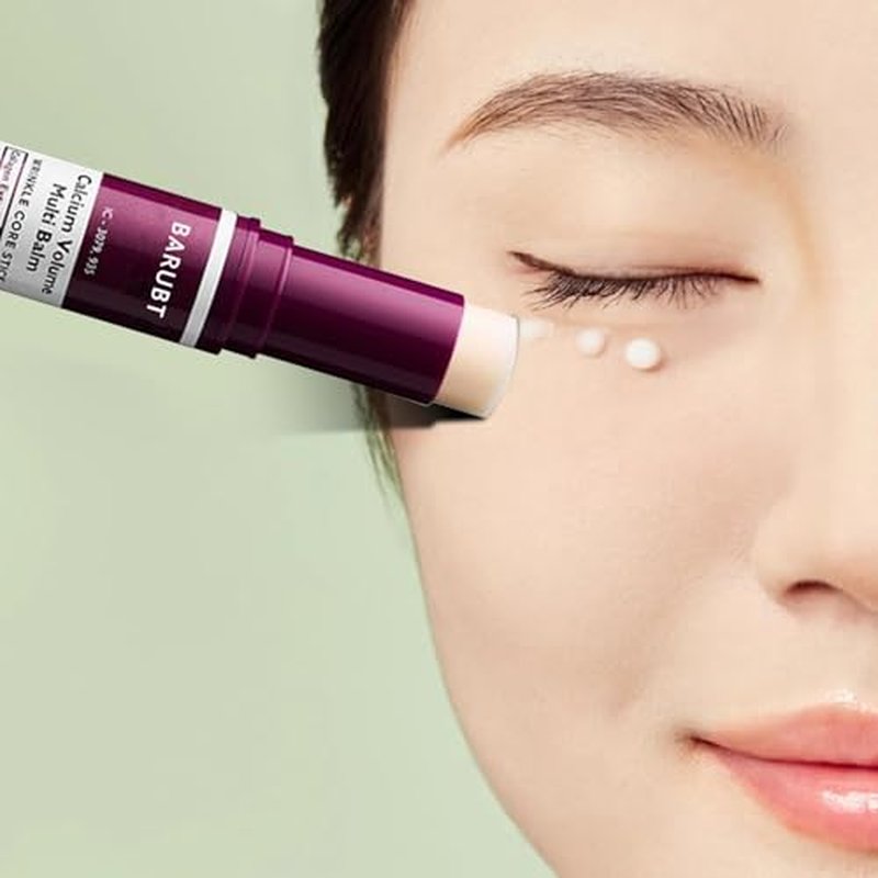 Vitaliq Calcium Multi Balm, Vitailq Anti Wrinkle Calcium Balm, Wrinkle Core Stick, Korean Collagen Moisturing Stick, Anti-aging, Hydrating, Firming Skin, Suitable for Eyes, Neck, Face