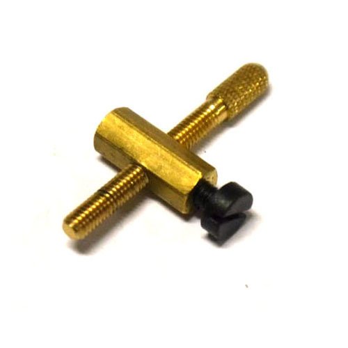 Tattoo Machine Screw #8-32x1" American Threading (Brass)