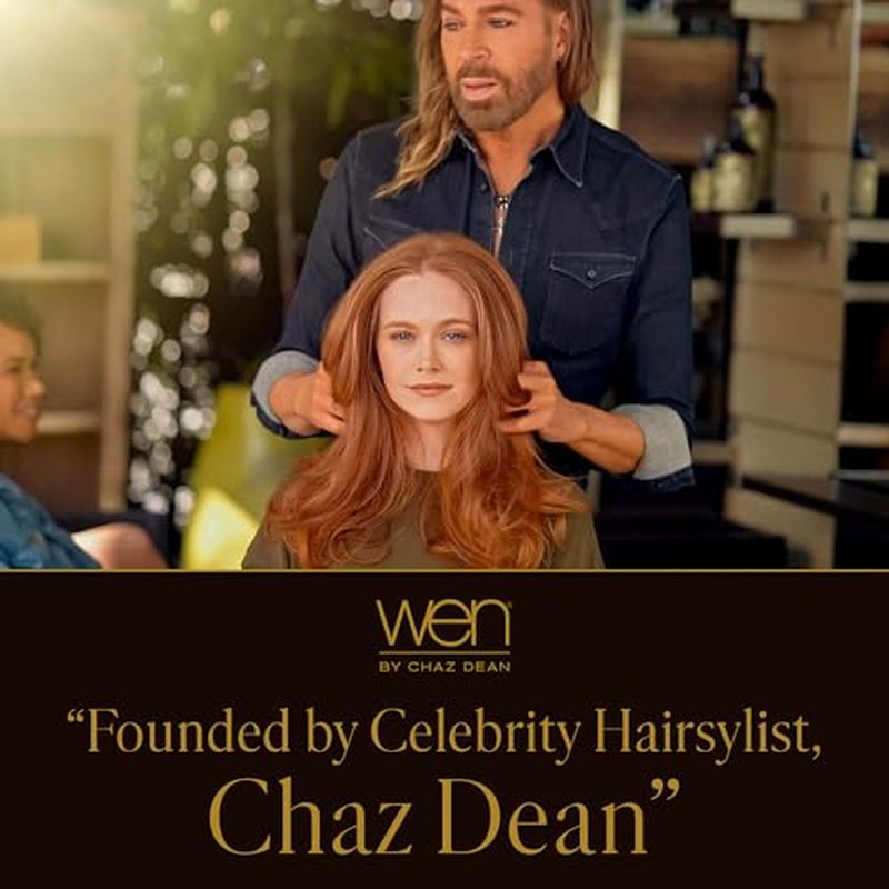 WEN 319 by Chaz Dean Daily Cleansing Treatment - Cleansing Conditioner for Hair, Shampoo & Conditioner Cowash for Fine or Curly Hair, Co Wash with Rosemary Oil - Fragrance Free, 32 Fl Oz (Pack of 1)
