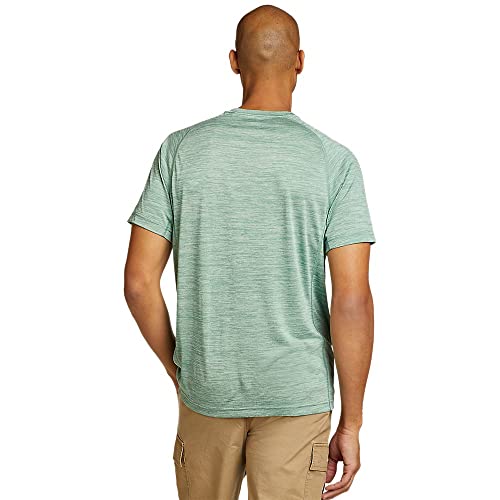 Eddie Bauer Men's Resolution Short-Sleeve T-Shirt, Seaglass, X-Large, Tall