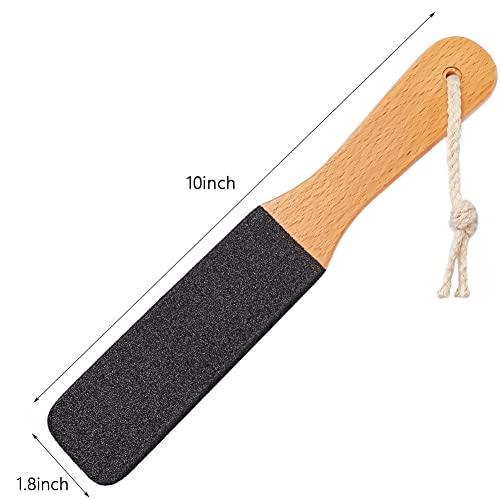 Foot File/Rasp,Exfoliator Pedicure Tool Foot Callus Remover Scrubber for Dead Skin,Corn and Hard Skin - Pumice Stone for Cracked Feet,Heels, Elbows, Hands in Shower