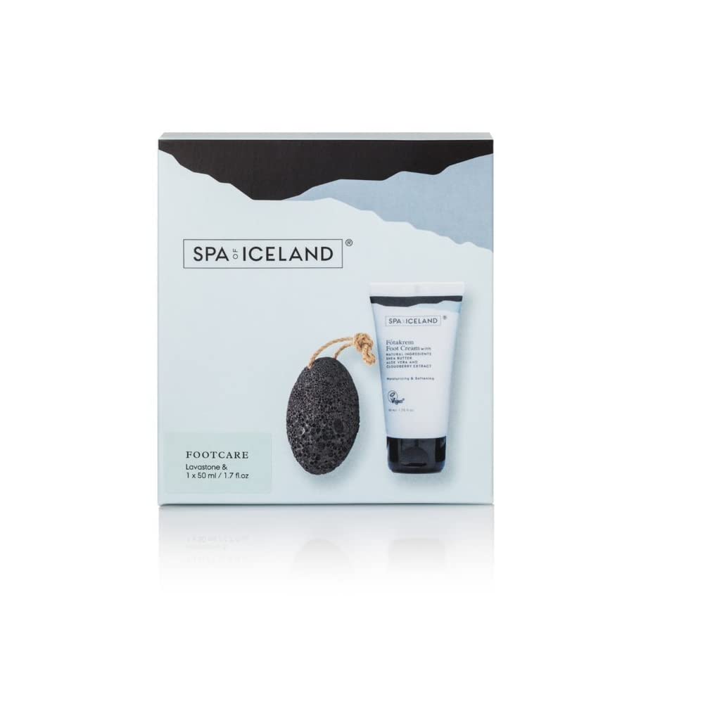 SPA of ICELAND Lavastone in a Box and Fótakrem