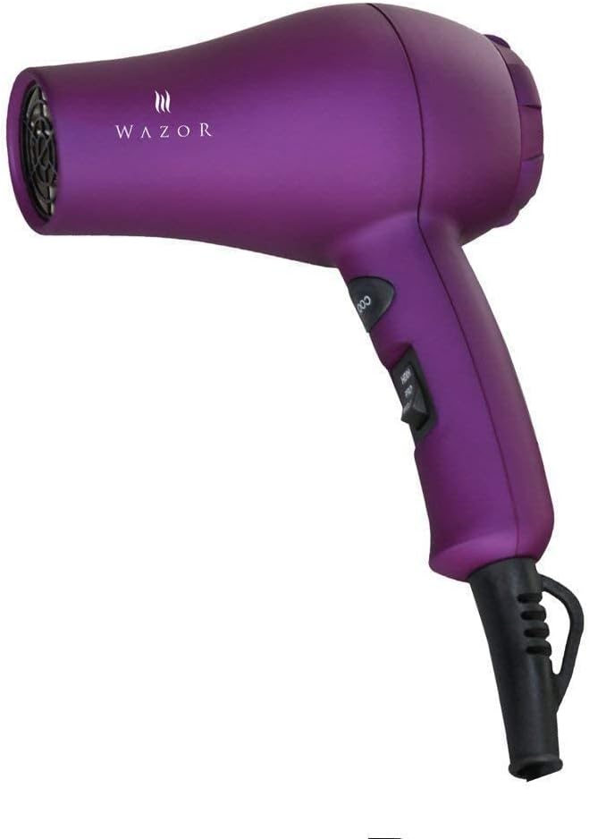 Lightweight Kids Hair Dryer - 1000W Ionic Compact Blow Dryer for Travel & RV | Perfect for Young Hair
