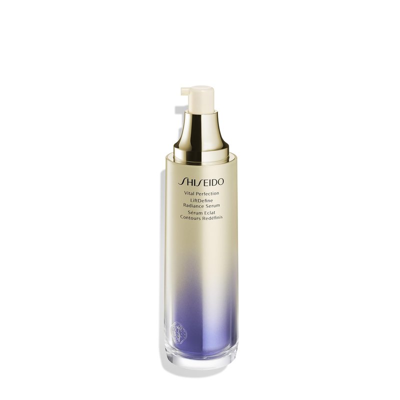 Shiseido Vital Perfection LiftDefine Radiance Serum - 40 mL - Lifting & Firming Face Serum - Visibly Improves Dullness & Loss of Firmness