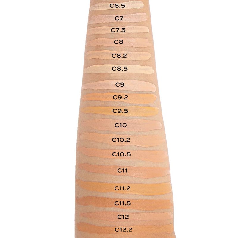 Makeup Revolution Conceal and Define Foundation, Full Coverage & Matte Finish, F9.2 for Medium Skin Tones, Vegan & Cruelty-Free, 0.7 Fl Oz