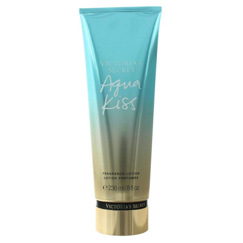 Victoria Secret New 2015 Aqua Kiss Fragrance Mist and Lotion Set