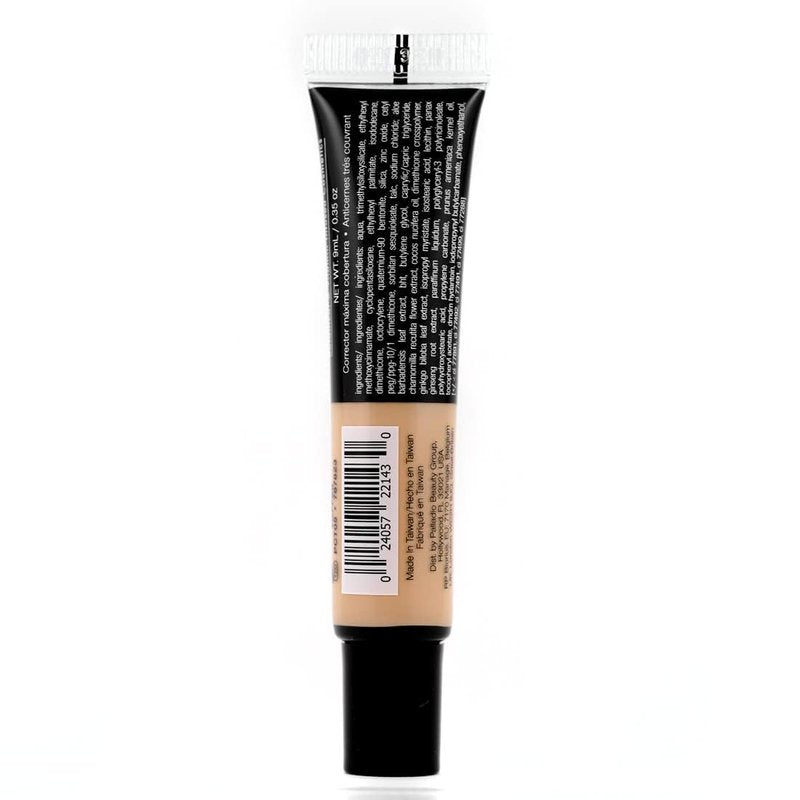 Palladio Full Coverage Concealer - Creamy Face & Under Eye Formula, Disguises Dark Circles, Blemishes, Fine Lines, Evens Skin Tone (Toffee)