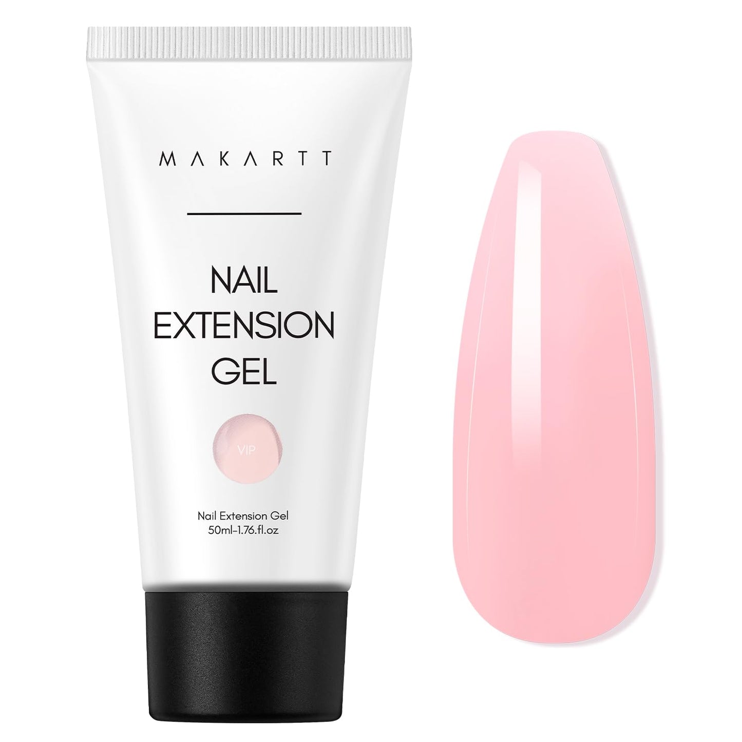 Makartt Poly Nail Gel: Clear 50ML Gel Builder for Natural-Looking Strengthener 3D Molding Gel for Trendy Nail Art-Long-Lasting and Easy to Use Supplies