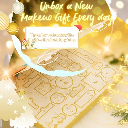 Makeup Advent Calendar 2025 ? 24 Days Christmas Make Up Gift Set for Adlut Women & Teen Girls, CHARMCODE Xmas Cosmetic Countdown Calendar, Full Holiday Beauty Kits with Surprises