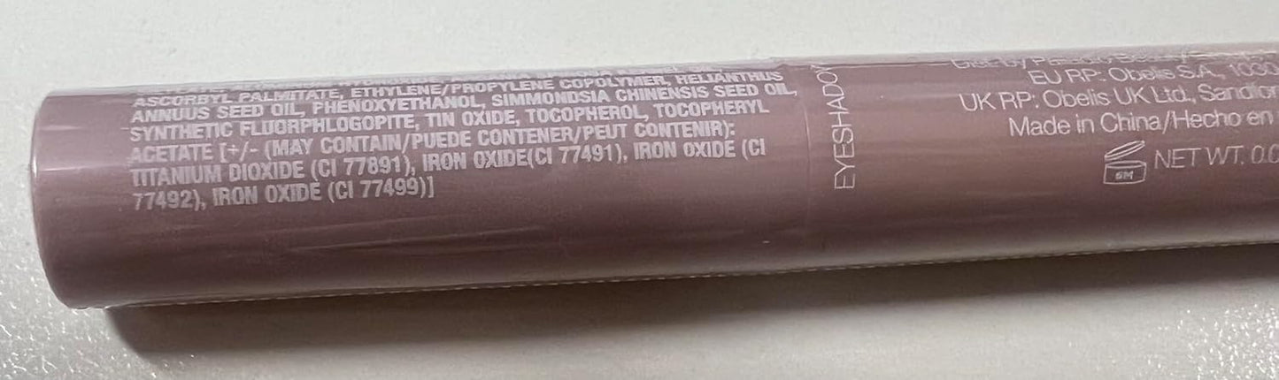 Waterproof Eyeshadow Stick - Long-Lasting, Smudge-Free Formula | Matte Rose with Blending Sponge
